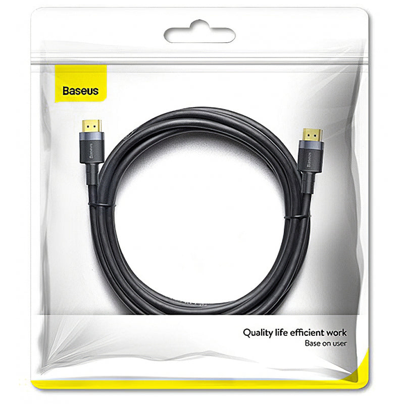 Baseus Cafule 4K HDMI Male To 4K HDMI Male Adapter Cable - 2.0 / 1 Meter / Black