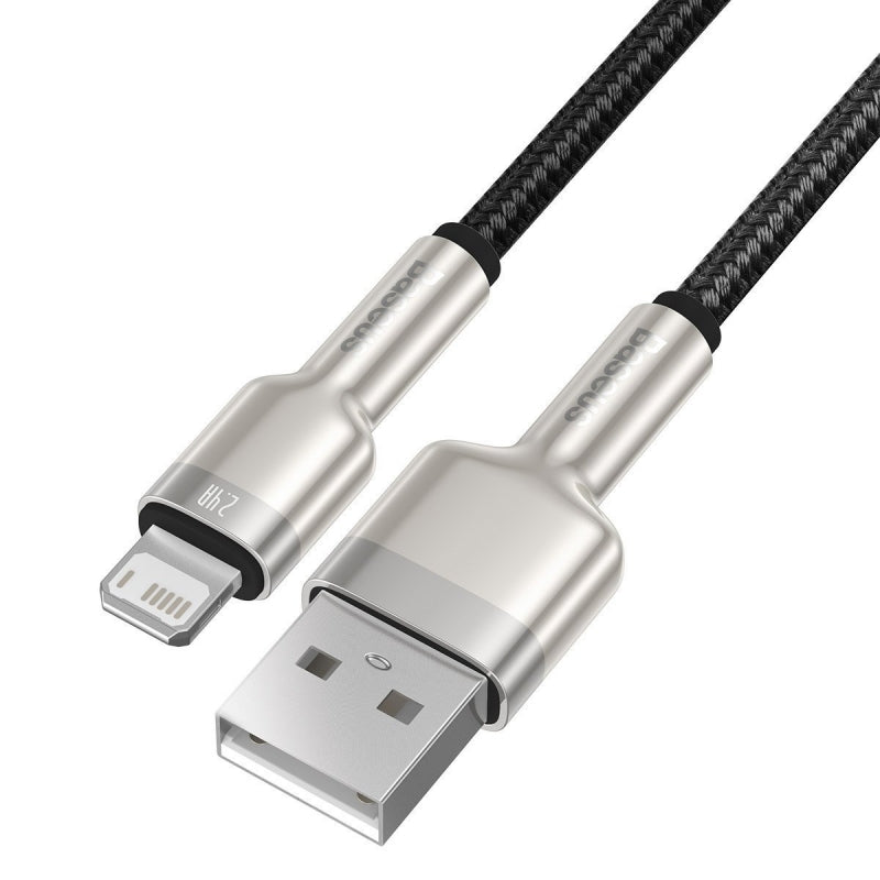 Baseus Cafule Series Metal Data Cable USB to Lightning - 2.4A / 2m / Black