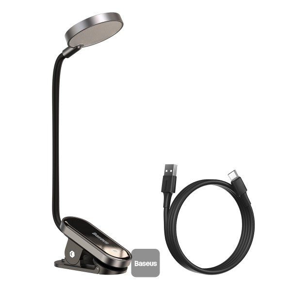 Baseus Comfort Reading Mini Clip Lamp - Dark Gray