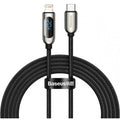 Baseus Display Fast Charging Data Cable Type-C to IP 20W 2M Black
