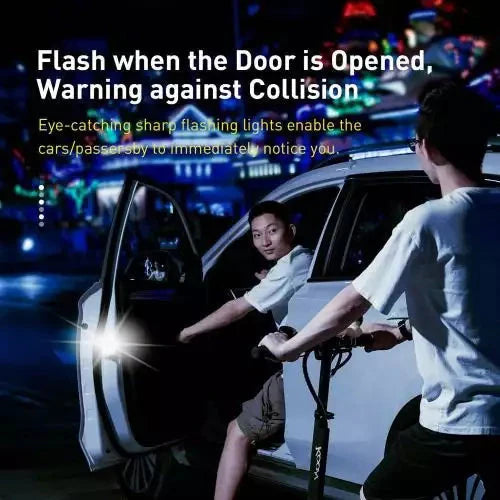 Baseus Door Open Warning Light 2PCS - Black CRFZD-01