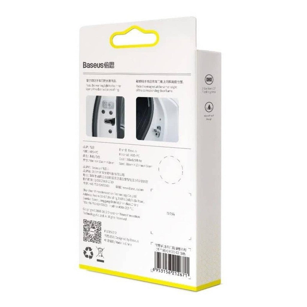 Baseus Door Open Warning Light 2PCS - White CRFZD-02