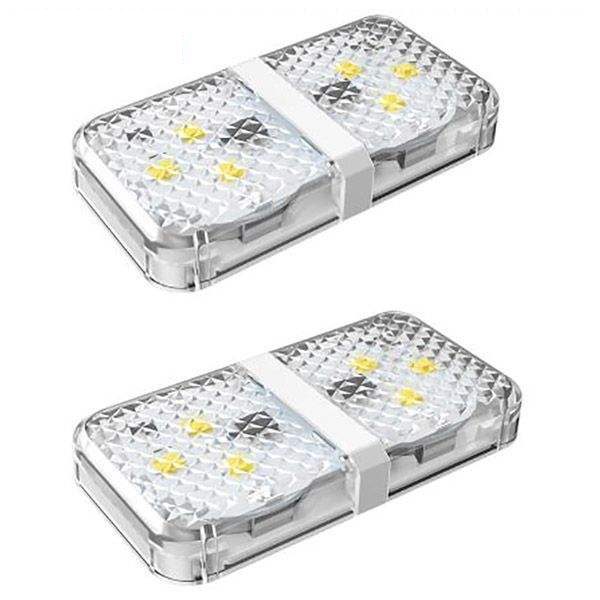 Baseus Door Open Warning Light 2PCS - White CRFZD-02