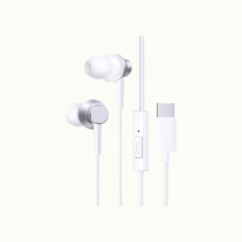 Baseus Encok CZ11 Wired Earphones - Moon White