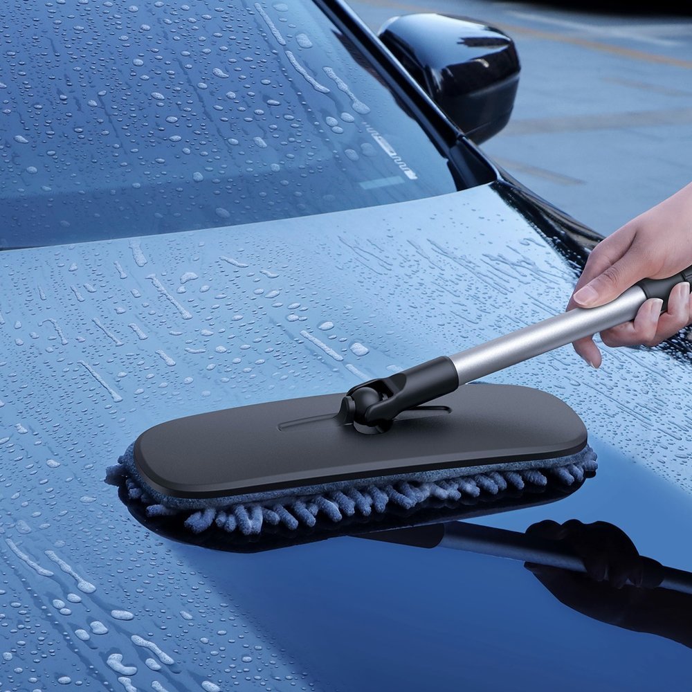 Baseus Handy Car Home Dual-use Mop 46 cm - 60 cm - Black