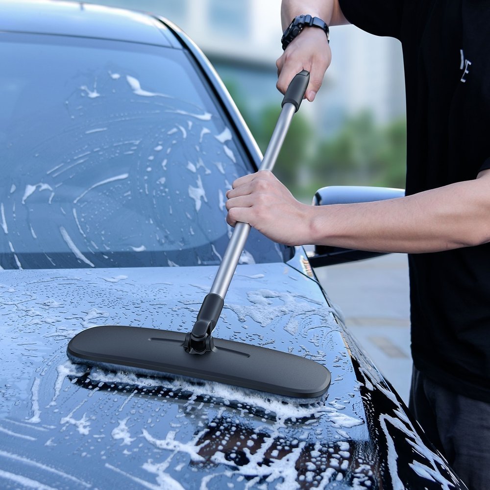 Baseus Handy Car Home Dual-use Mop 46 cm - 60 cm - Black