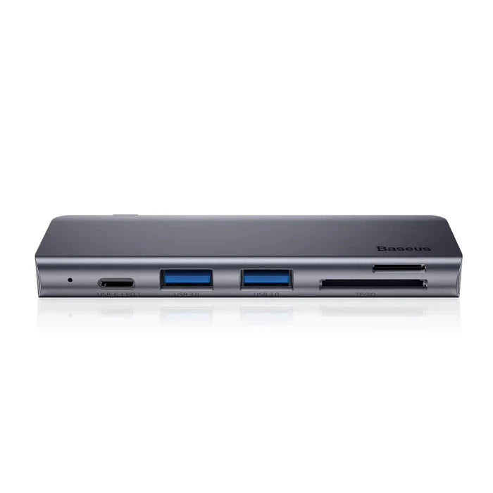 Baseus Harmonica 5 IN 1 Type-C USB Hub For Type-C Laptop Grey CAHUB-K0G