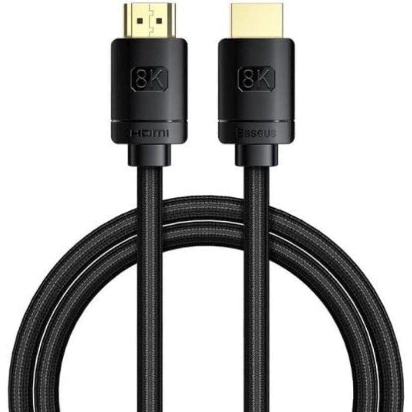 Baseus High Definition Series HDMI To HDMI Adapter Cable - 8k / 1 Meter / Black
