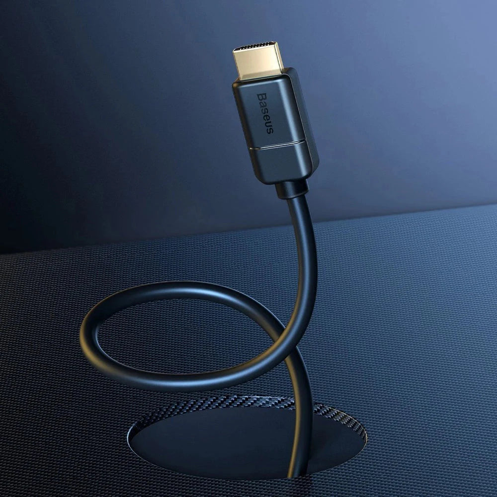 Baseus High Definition Series HDMI To HDMI Adapter Cable - 3 Meter / Black
