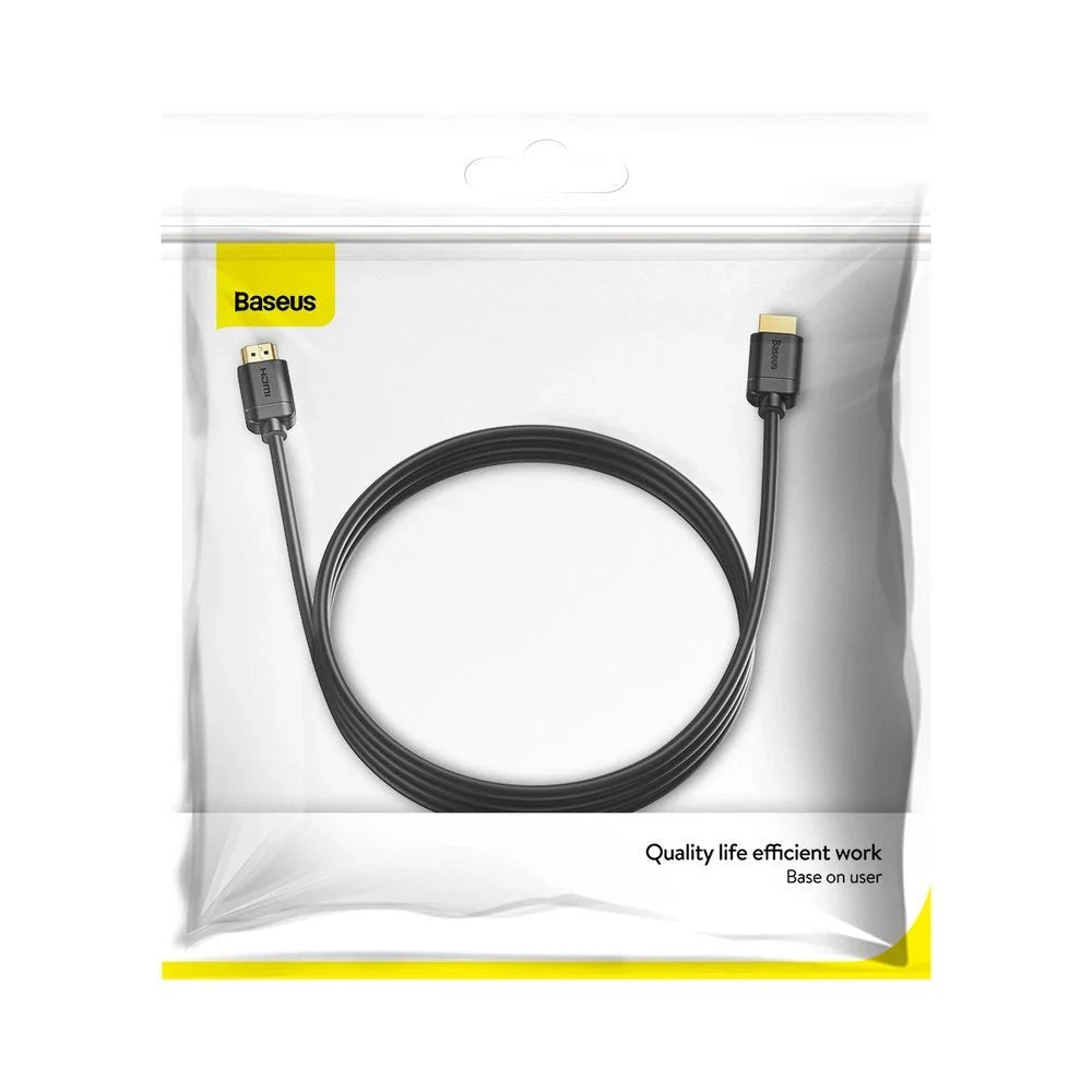 Baseus High Definition Series HDMI To HDMI Adapter Cable - 3 Meter / Black