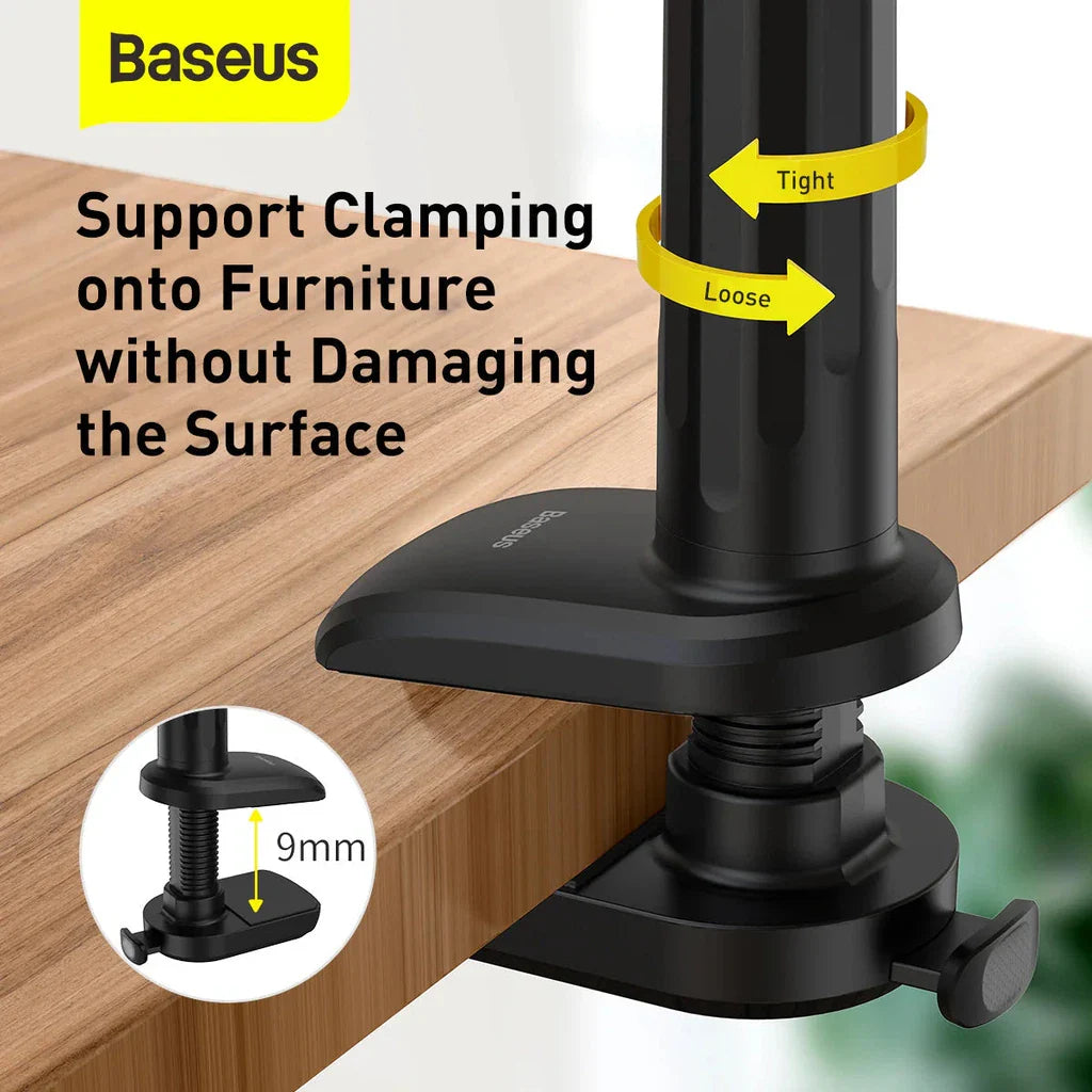 Baseus Otaku life rotary adjustment lazy holder Pro (Applicable for phone/ ipad) - gray