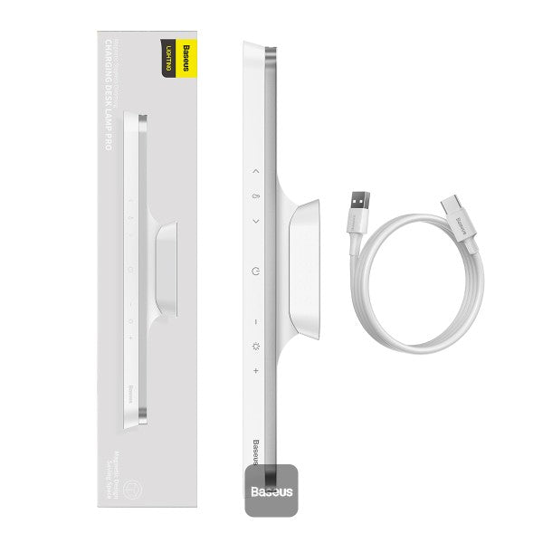 Baseus Magnetic Stepless Dimming Charging Desk Lamp Pro - White