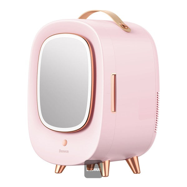 Baseus Mini Beauty Fridge for Cosmetics With Mirror Pink (CRBXNS-A04)