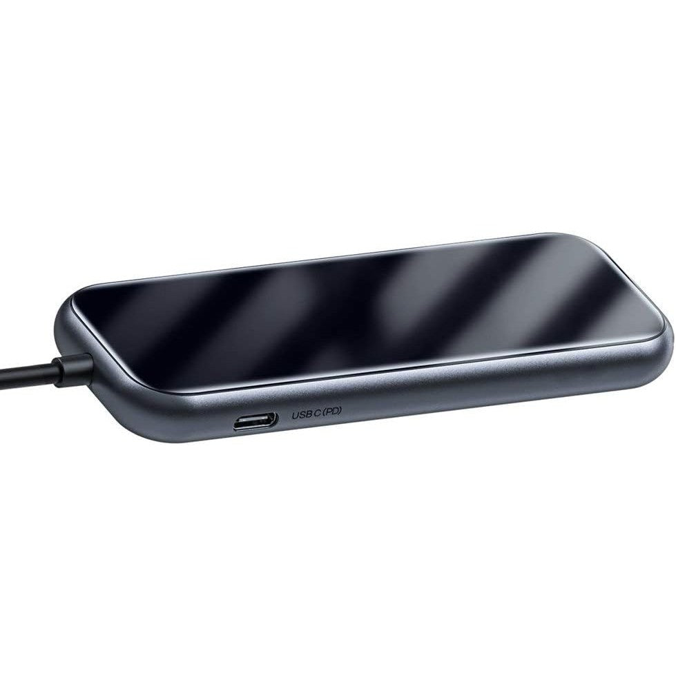 Baseus Multi-functional HUB (Type-C to 3xUSB3.0 + HD4K + SD/TF + PD) Deep gray
