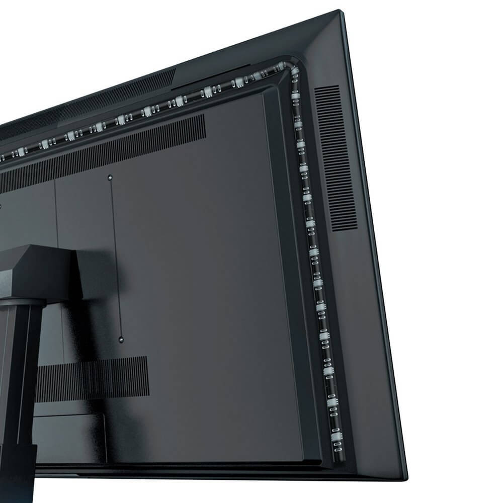 Baseus RGB Colorful Light Strip Extension Pack (DGRGB-01) (1m) (black)