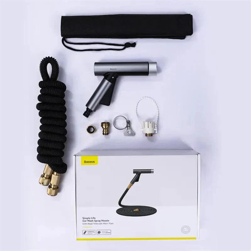 Baseus Simple Life Car Wash Spray Nozzle 15M - Black (CRXC01-B01)