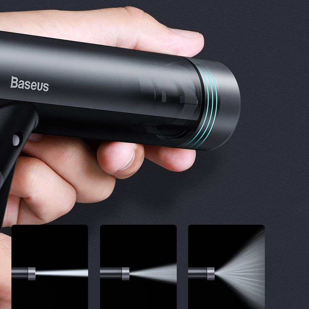 Baseus Simple Life Car Wash Spray Nozzle 7.5m - Black (CRXC01-A01)