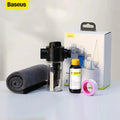 Baseus Simple Life Car Wash Suit (With Foam Pot, Washing Towel, Adhesive Tape For Water) Black - TZCRXC-01