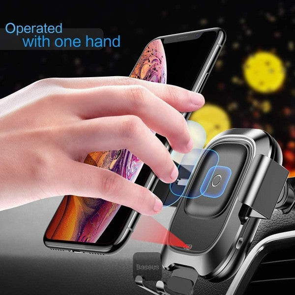 Baseus Smart Vehicle Bracket Wireless Charger (Sucker Style) - WXZN-B01