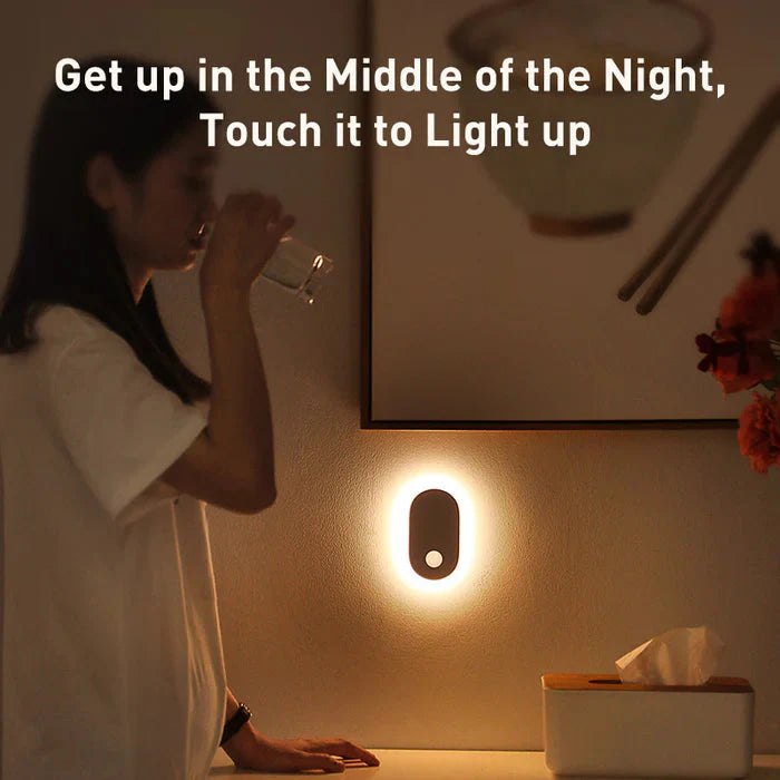 Baseus Sunshine Magnetic Motion Sensor Led Night Lamp Entrance Lobby Light Natural Light - DGSUN-RA02