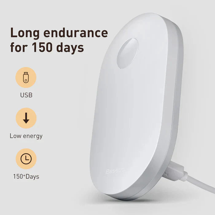 Baseus Sunshine Magnetic Motion Sensor Led Night Lamp Entrance Lobby Light Natural Light - DGSUN-RA02