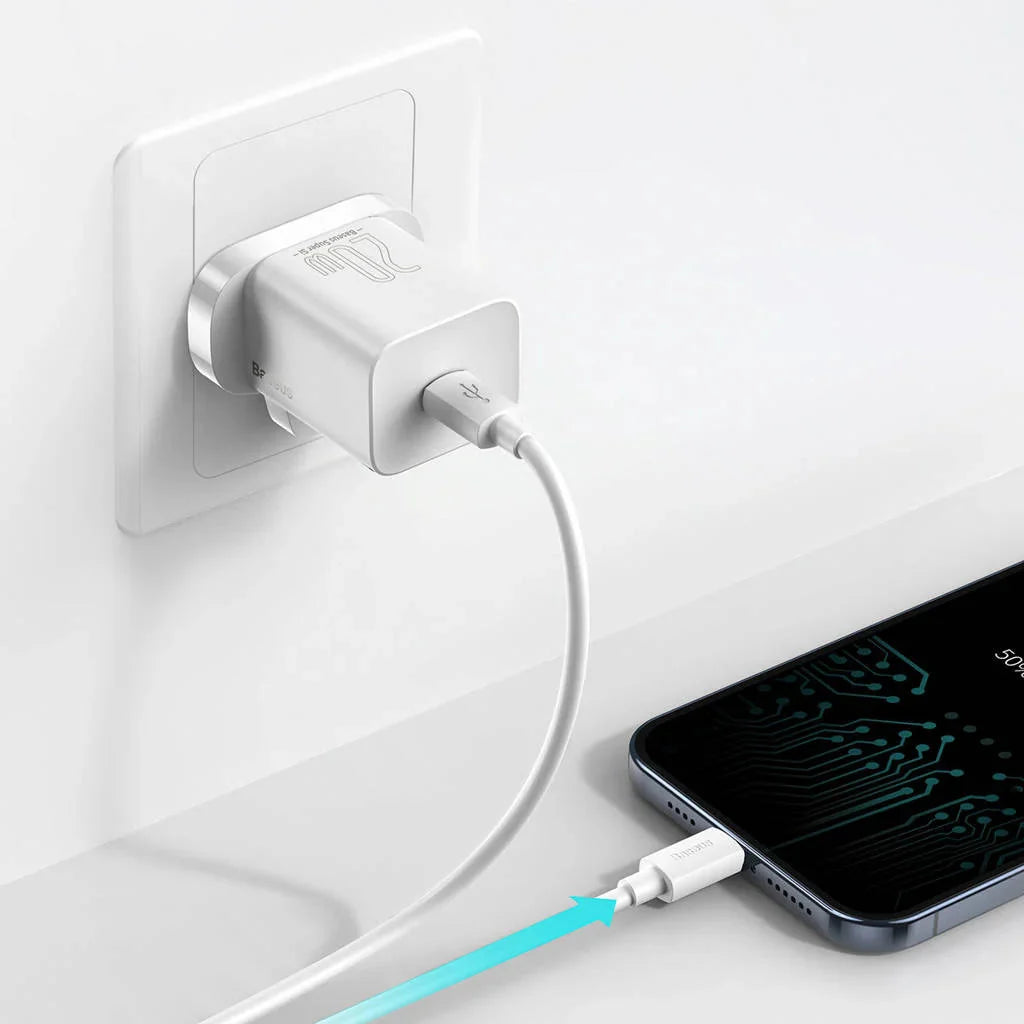 Baseus Super Si Quick Charger - 1C / 20W / White