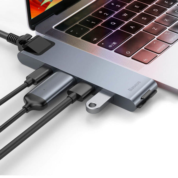 Baseus Thunderbolt C+ Pro Seven-In-One Smart Multifunctional Hub