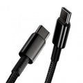 Baseus Tungsten Gold Fast Charging Data Cable - Type-C / 100W / 1Meter / Black