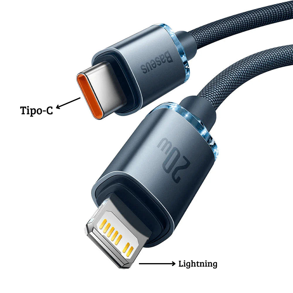 Baseus USB-C to Lightning Cable 2 Meters 20W - CAJY000301