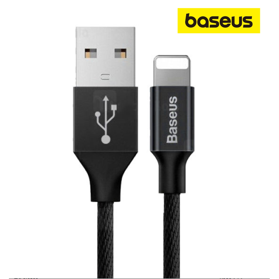 Baseus – USB to lightning fast charging data cable (black, 0.6m)