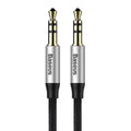 Baseus Yiven Audio Cable(Male to male) M30 - 1.5m / Silver/Black