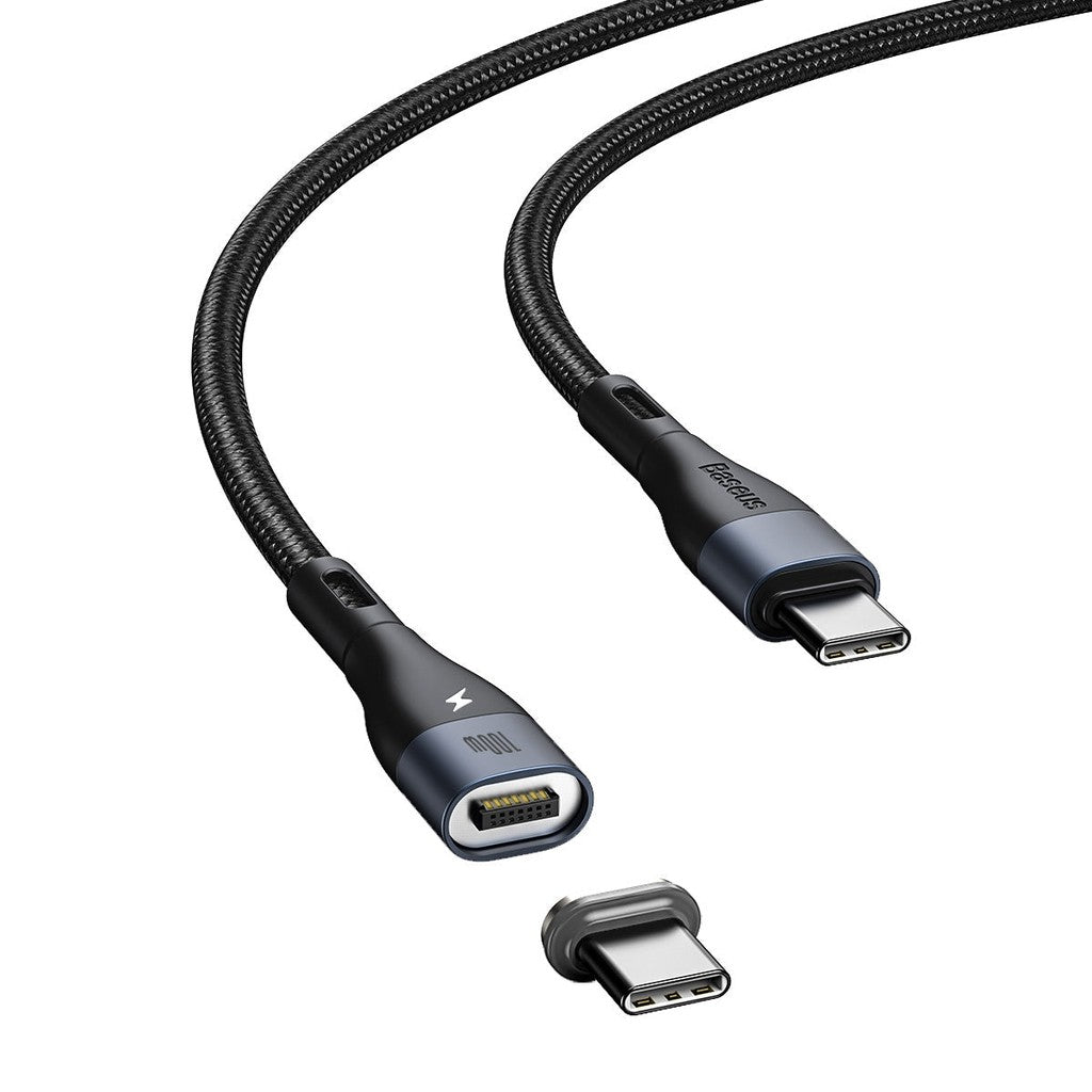 Baseus Zinc Magnetic Safe Fast Charging Data Cable Type-C to Type-C
