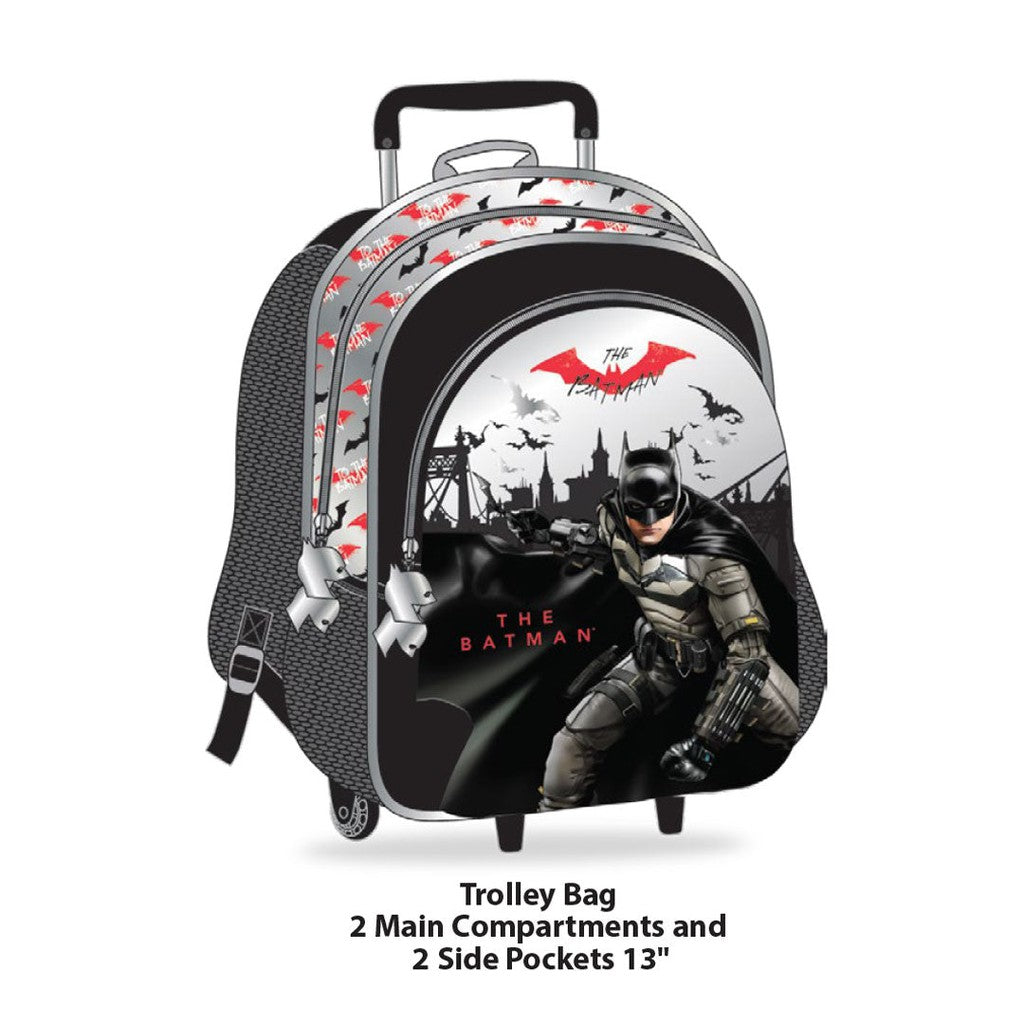 Batman Grey Trolly Bag