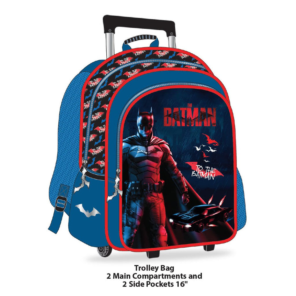 Batman Red Trolly Bag