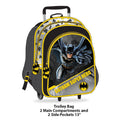 Batman Yellow Trolly Bag