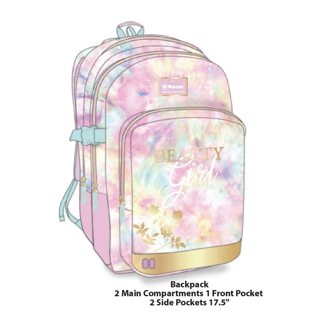 Pause Beautiful Girl Backpack
