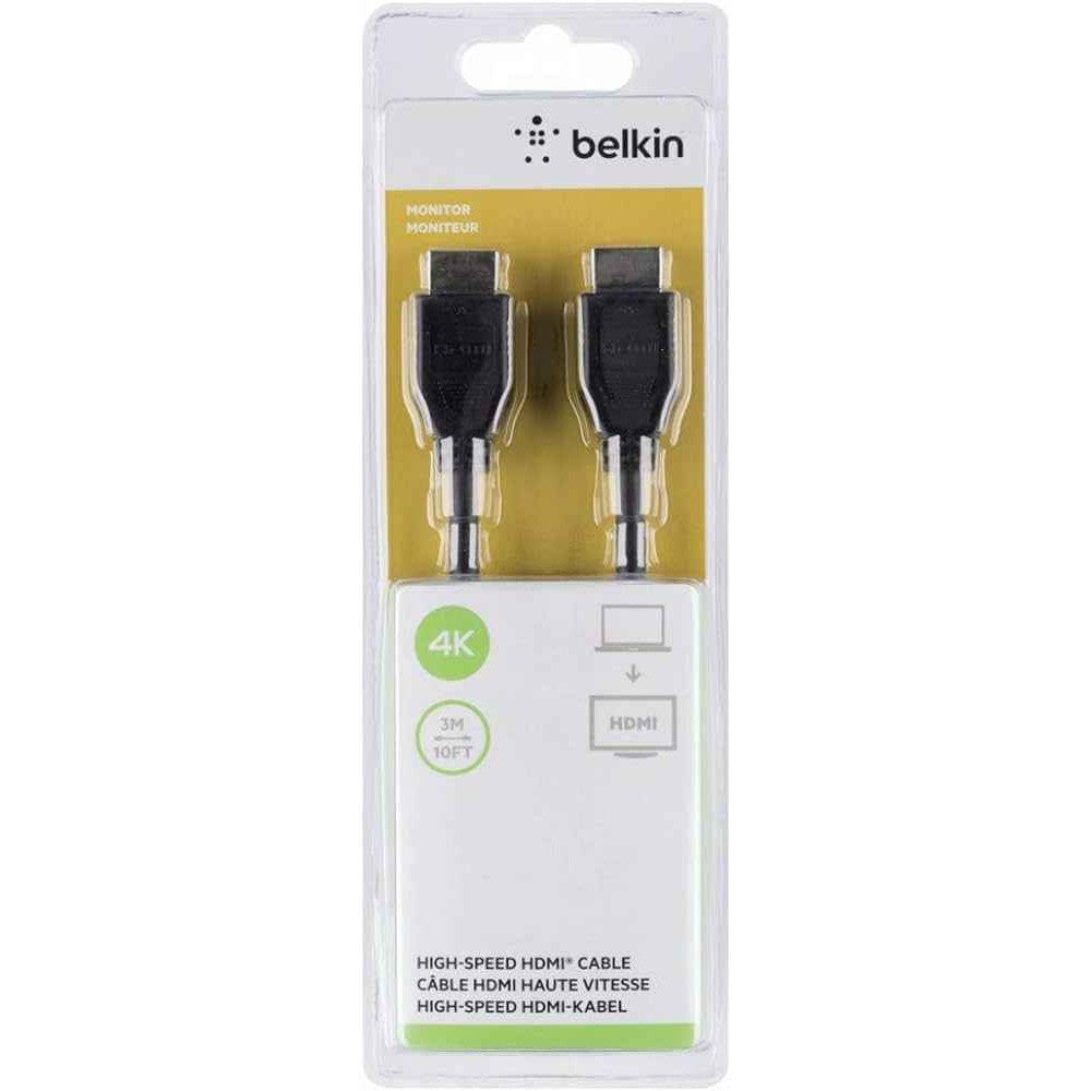 Belkin-HDMI TO HDMI Cable 3 MTR F3Y017BT3M-BLKK