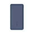 Belkin Power Bank With Cable - USB-A / USB-C / 10,000mAh / Blue