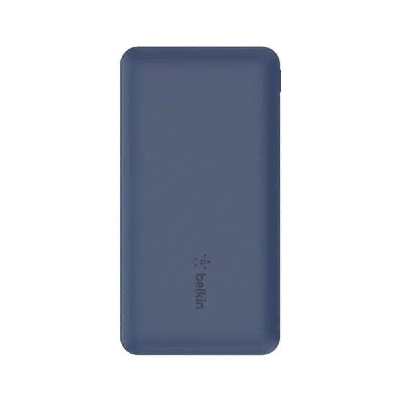 Belkin Power Bank With Cable - USB-A / USB-C / 10,000mAh / Blue