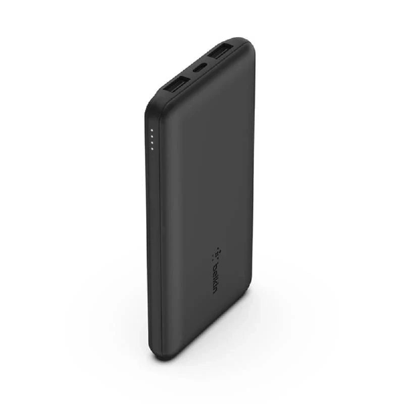 Belkin Power Bank With Cable - USB-A / USB-C / 20,000mAh / Black