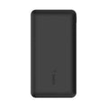 Belkin Power Bank With Cable - USB-A / USB-C / 20,000mAh / Black