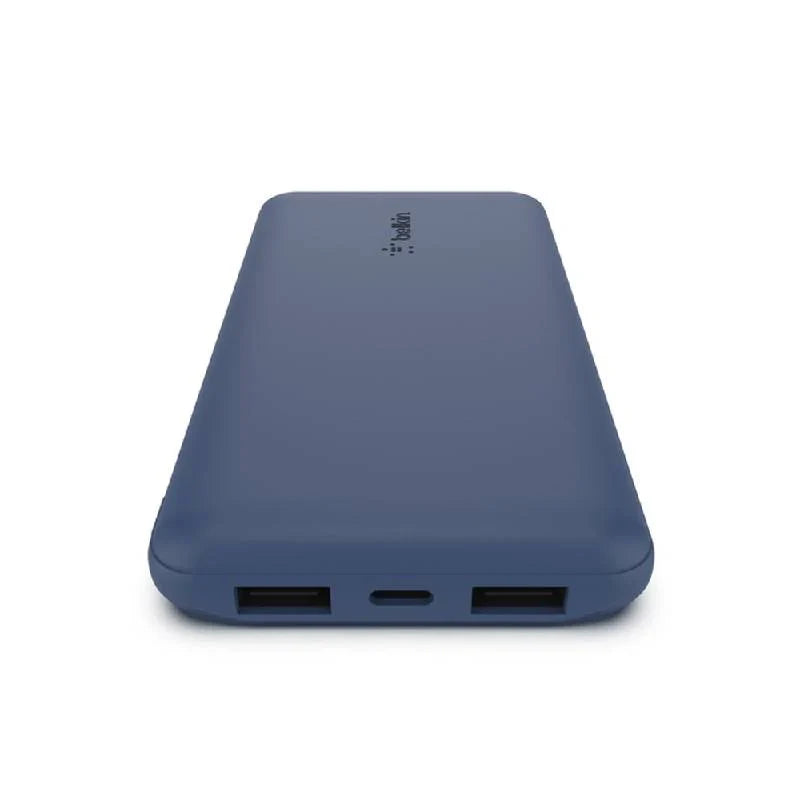 Belkin Power Bank With Cable - USB-A / USB-C / 20,000mAh / Blue