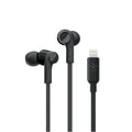 Belkin SoundForm Wired Earphone with Lightning Connector - Black