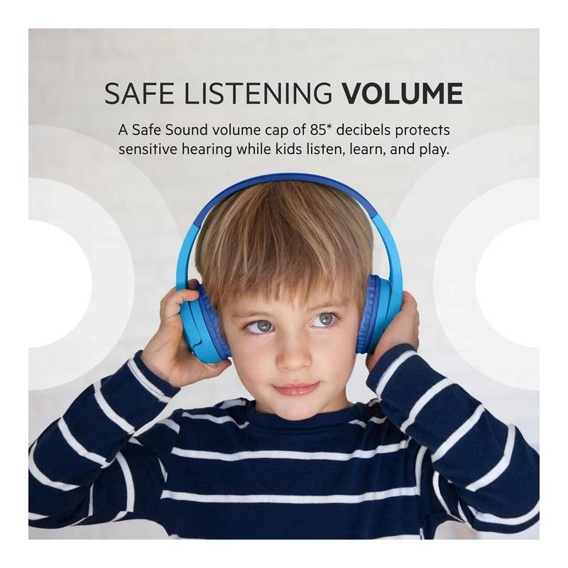 Belkin SoundForm Wireless Headphone - On-Ear / Blue