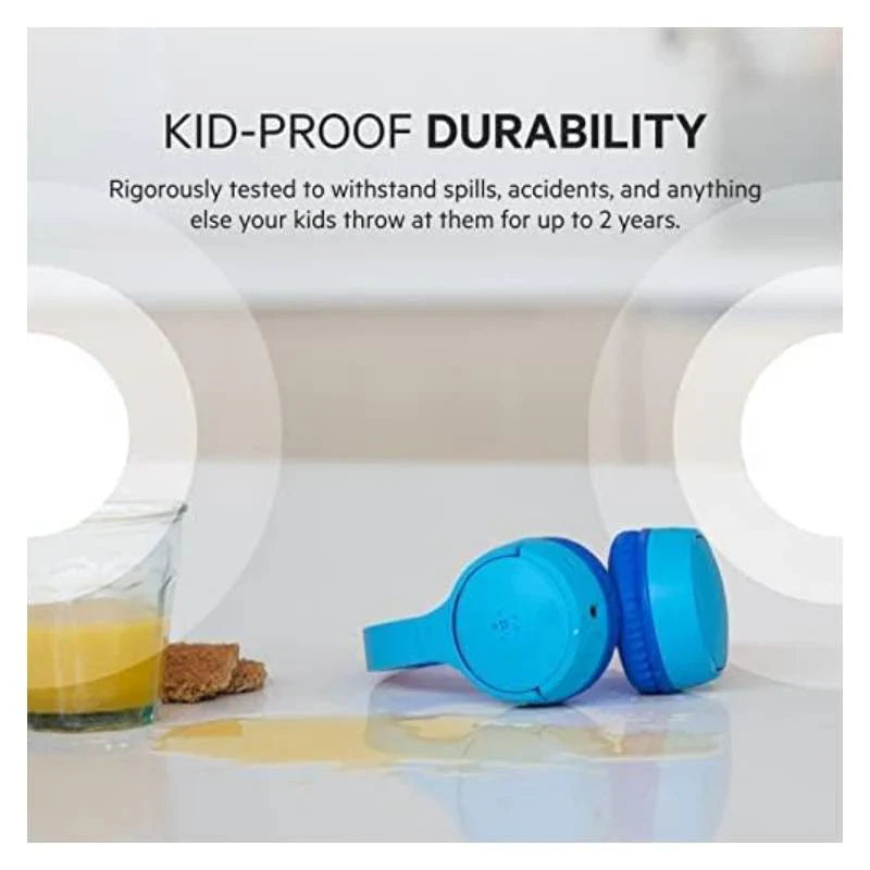 Belkin SoundForm Wireless Headphone - On-Ear / Blue