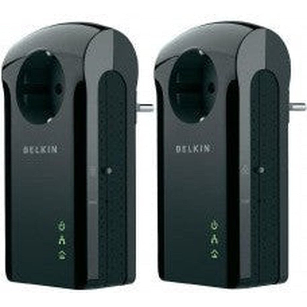 Belkin Surf Powerline Av+ Dual Pack 200Mbps (F5D4079)