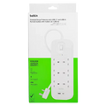 Belkin Surge Protector 6 Outlet/18W USB-A/USB-C/2Mtr-SRB002AR2M