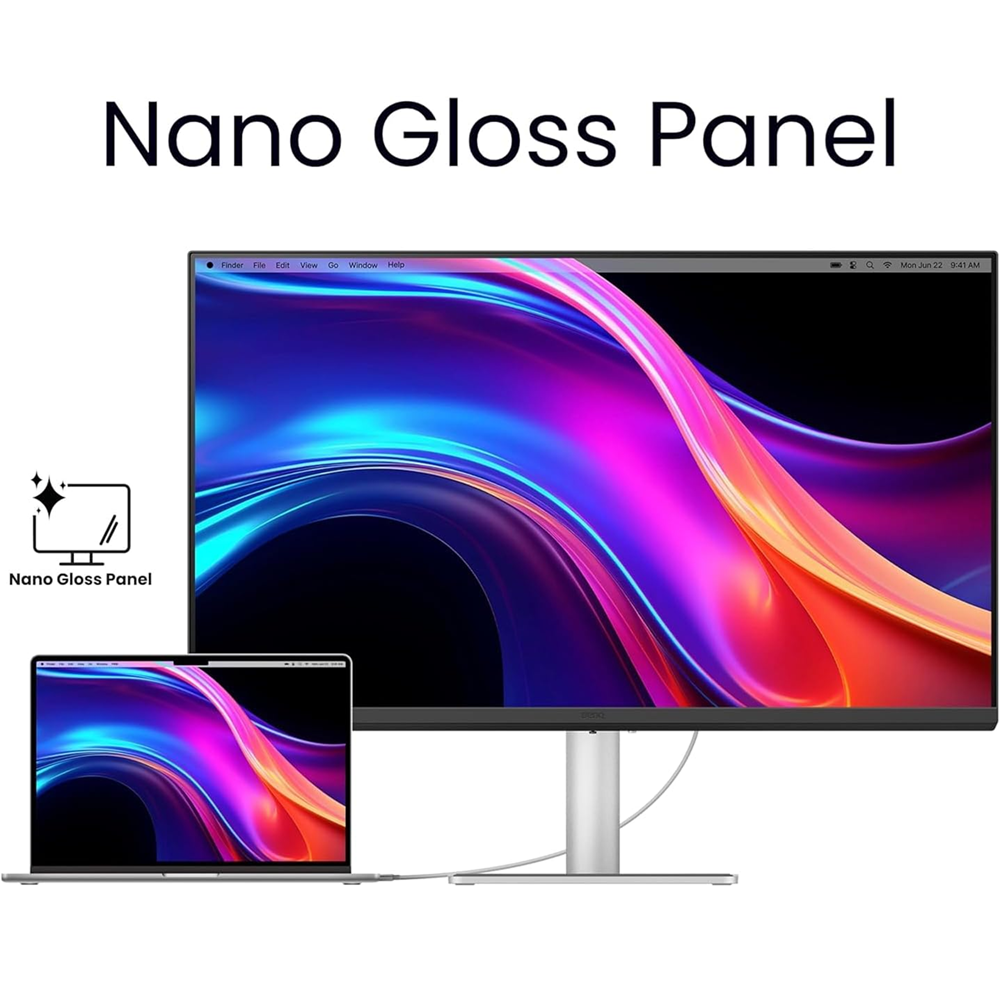 BenQ 27″ MA270UP 4K Glossy Monitor for MacBook Pro and MacBook Air with USB-C 90W Speakers