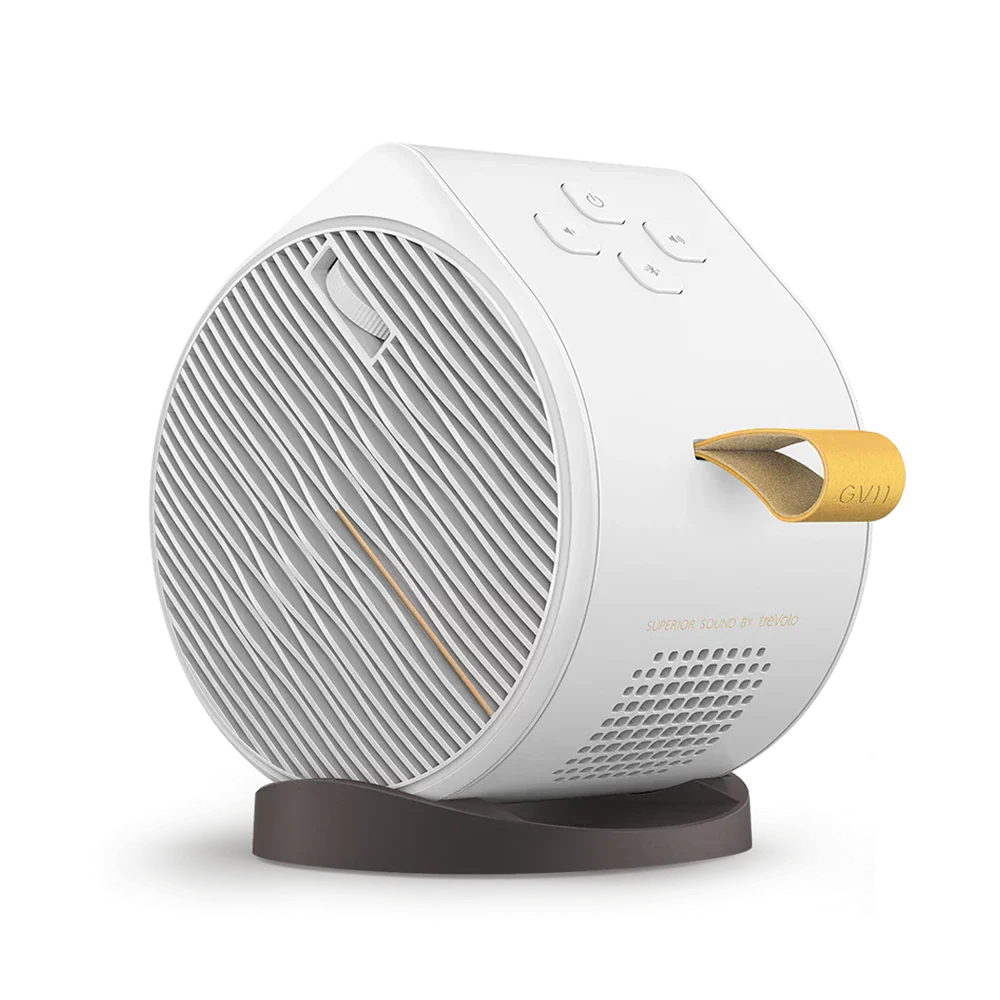 BenQ GV11 Portable Smart Projector with Free Angle Projection, Android TV, Wireless Casting, 200 Ansi Lumens, Bluetooth Speaker