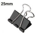 Binder Clips 25Mm Buro 12Pcs/Box